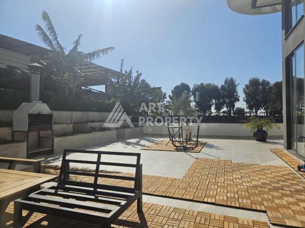 Стильный лофт 1+1 с большой террасой и барбекю в Каргыджаке, 208 кв.м. - Ракурс 44