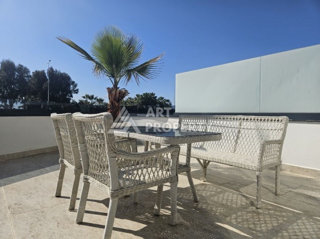 Стильный лофт 1+1 с большой террасой и барбекю в Каргыджаке, 208 кв.м. - Ракурс 47