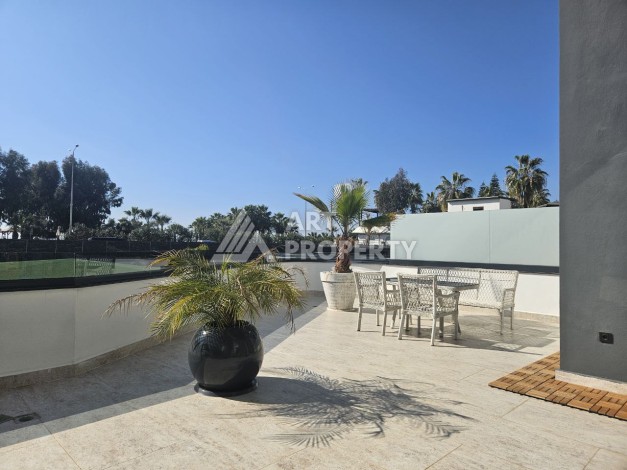 Стильный лофт 1+1 с большой террасой и барбекю в Каргыджаке, 208 кв.м. - Ракурс 49