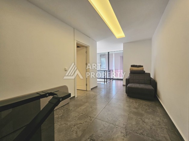 Стильный лофт 1+1 с большой террасой и барбекю в Каргыджаке, 208 кв.м. - Ракурс 51