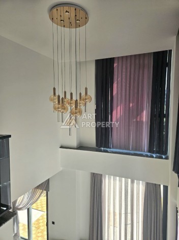 Стильный лофт 1+1 с большой террасой и барбекю в Каргыджаке, 208 кв.м. - Ракурс 53