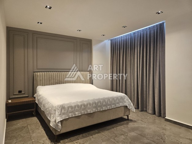 Стильный лофт 1+1 с большой террасой и барбекю в Каргыджаке, 208 кв.м. - Ракурс 57