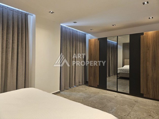 Стильный лофт 1+1 с большой террасой и барбекю в Каргыджаке, 208 кв.м. - Ракурс 58