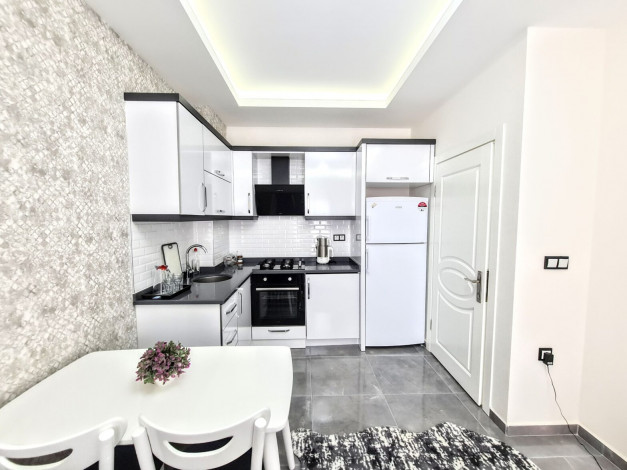 Двухкомнатная меблированная квартира на расстоянии 600 метров от Средиземного моря, район Махмутлар, Алания 60 м2 - Ракурс 13