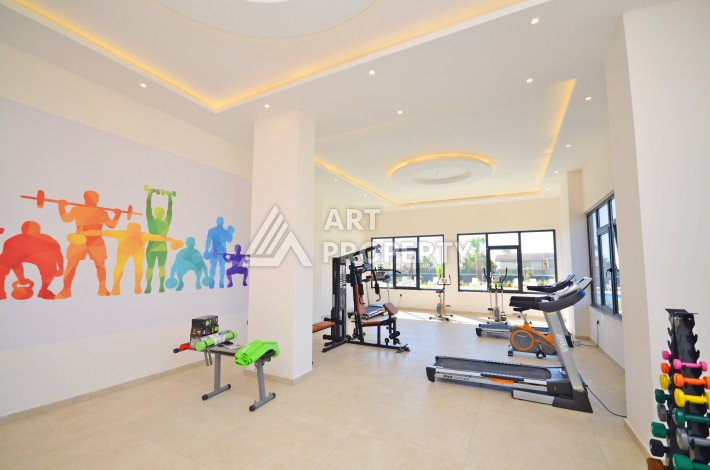 Квартира 1+1 с панорамным видом и мебелью в Авсалларе, 55 кв.м. - Ракурс 13