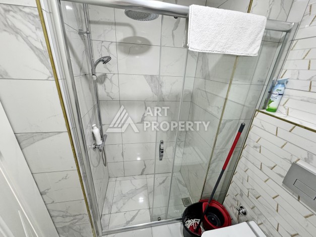 Квартира 1+1 с панорамным видом и мебелью в Авсалларе, 55 кв.м. - Ракурс 14