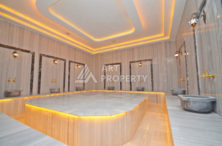 Квартира 1+1 с панорамным видом и мебелью в Авсалларе, 55 кв.м. - Ракурс 17