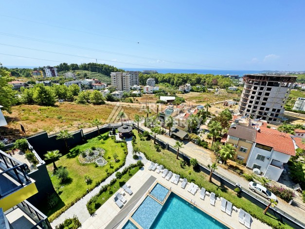 Квартира 1+1 с панорамным видом и мебелью в Авсалларе, 55 кв.м. - Ракурс 22