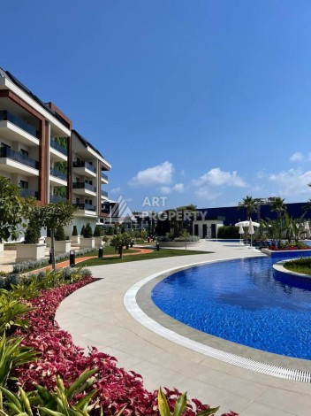 Квартира 1+1 в элитном комплексе, 56 кв.м в центре района Оба - Ракурс 3