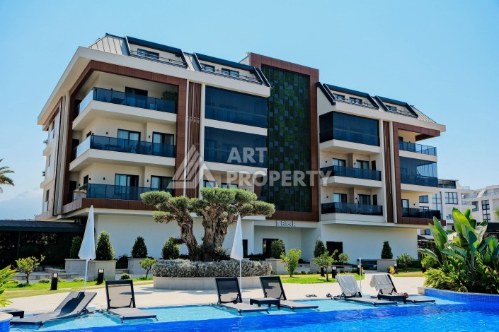 Квартира 1+1 в элитном комплексе, 56 кв.м в центре района Оба - Ракурс 10