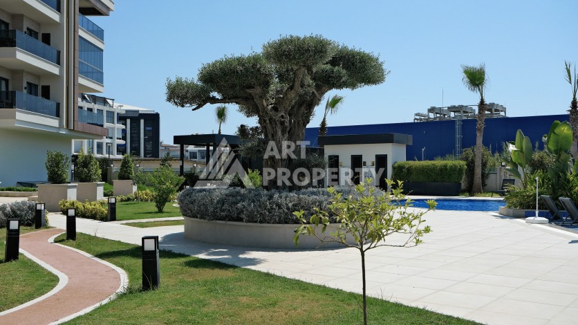 Квартира 1+1 в элитном комплексе, 56 кв.м в центре района Оба - Ракурс 11