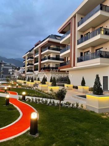 Квартира 1+1 в элитном комплексе, 56 кв.м в центре района Оба - Ракурс 12