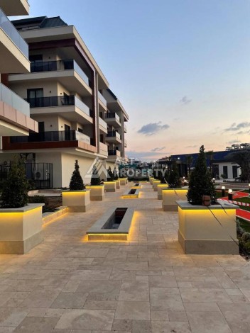 Квартира 1+1 в элитном комплексе, 56 кв.м в центре района Оба - Ракурс 14