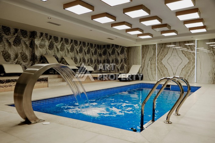 Квартира 1+1 в элитном комплексе, 56 кв.м в центре района Оба - Ракурс 15