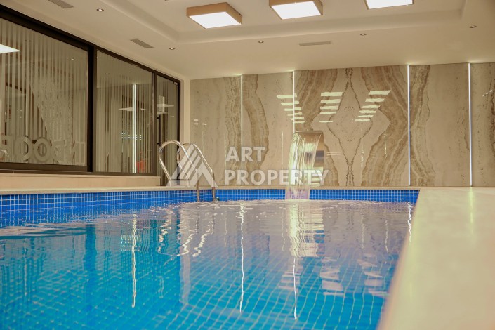 Квартира 1+1 в элитном комплексе, 56 кв.м в центре района Оба - Ракурс 16