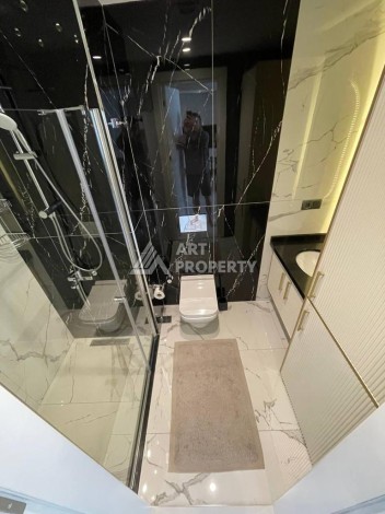 Квартира 1+1 в элитном комплексе, 56 кв.м в центре района Оба - Ракурс 27