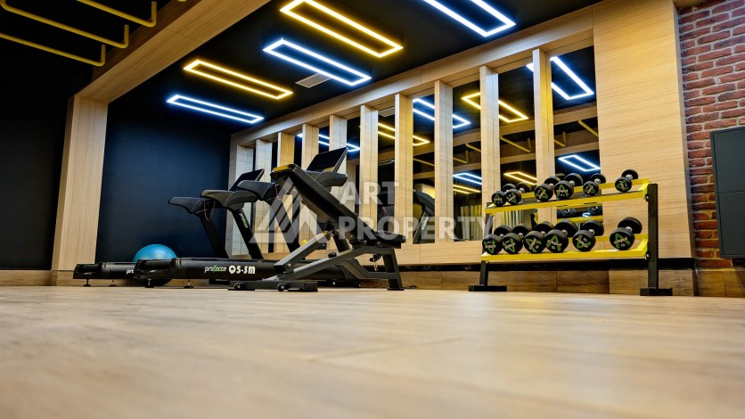 Квартира 1+1 в элитном комплексе, 56 кв.м в центре района Оба - Ракурс 30