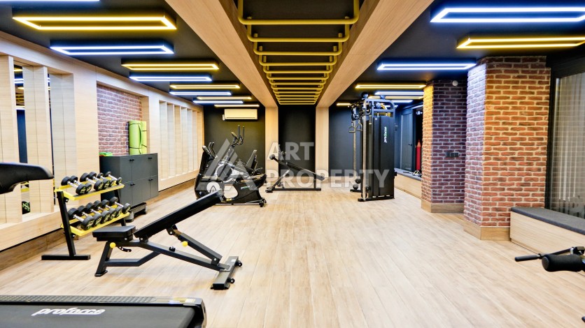 Квартира 1+1 в элитном комплексе, 56 кв.м в центре района Оба - Ракурс 31