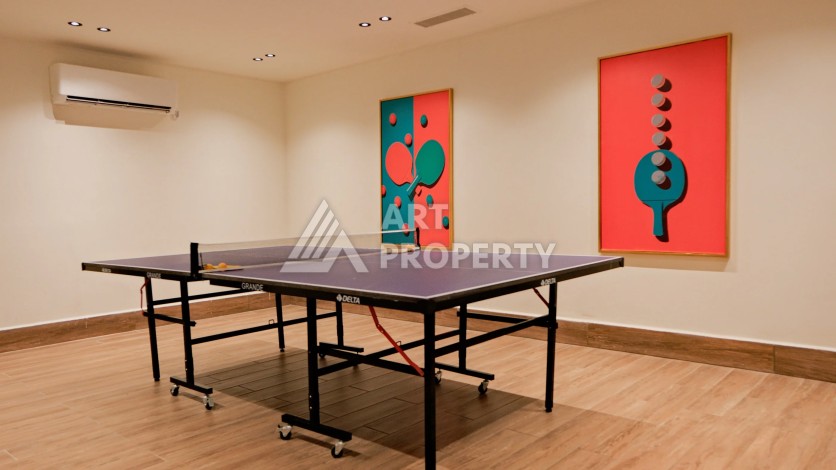 Квартира 1+1 в элитном комплексе, 56 кв.м в центре района Оба - Ракурс 34