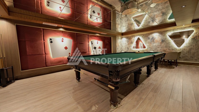 Квартира 1+1 в элитном комплексе, 56 кв.м в центре района Оба - Ракурс 39