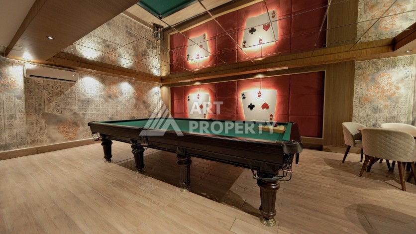 Квартира 1+1 в элитном комплексе, 56 кв.м в центре района Оба - Ракурс 40