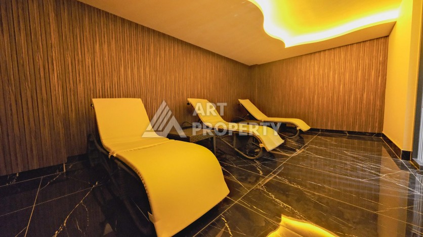 Квартира 1+1 в элитном комплексе, 56 кв.м в центре района Оба - Ракурс 47