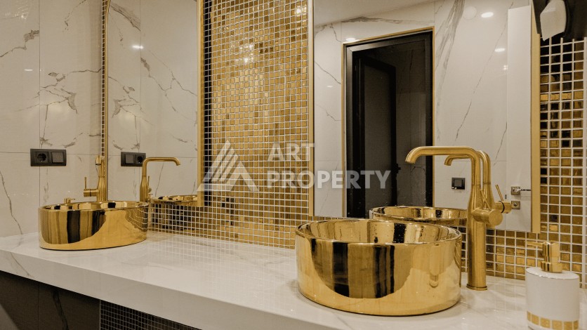 Квартира 1+1 в элитном комплексе, 56 кв.м в центре района Оба - Ракурс 49