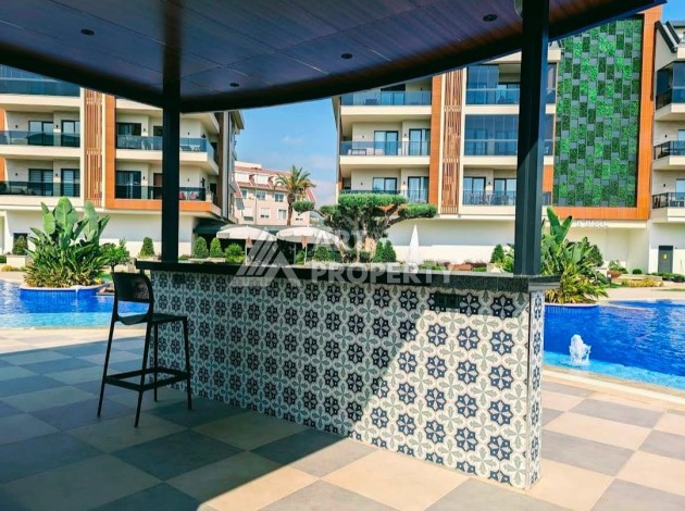 Квартира 1+1 в элитном комплексе, 56 кв.м в центре района Оба - Ракурс 54