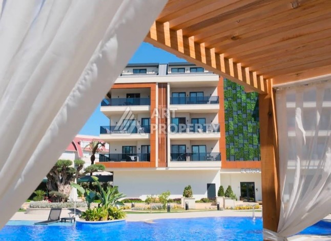 Квартира 1+1 в элитном комплексе, 56 кв.м в центре района Оба - Ракурс 55