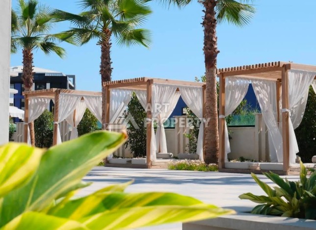 Квартира 1+1 в элитном комплексе, 56 кв.м в центре района Оба - Ракурс 56