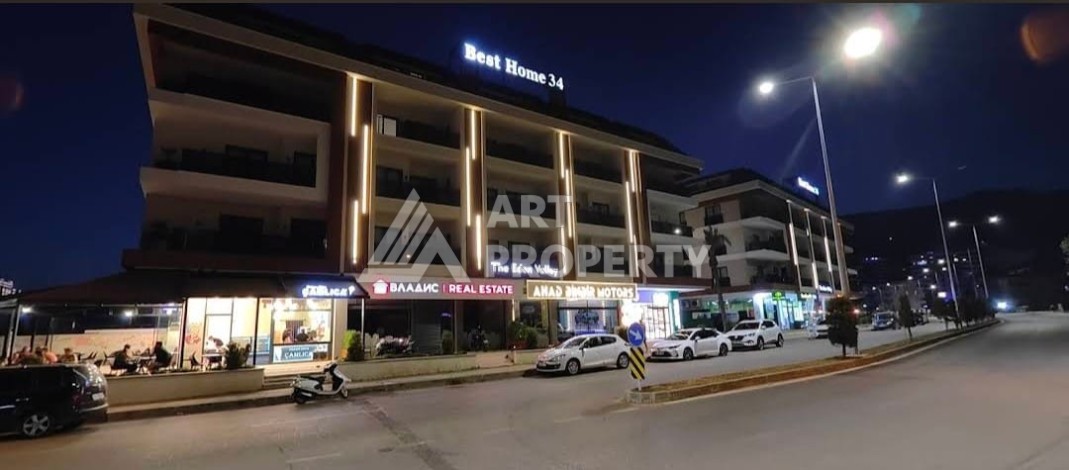 Квартира 1+1 в элитном комплексе, 56 кв.м в центре района Оба - Ракурс 57