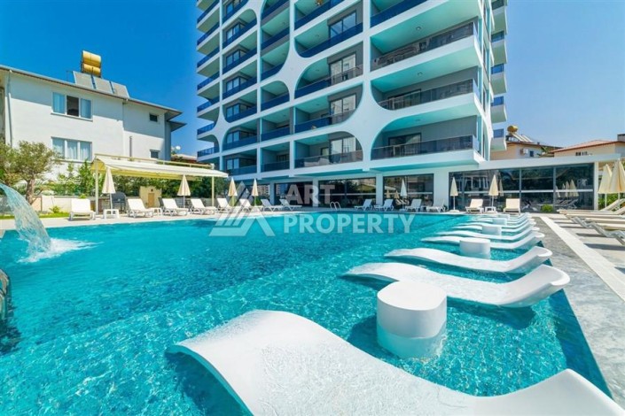 Видовая квартира 2+1 с большим балконом, 105 кв.м. Махмутлар, Алания - Ракурс 3