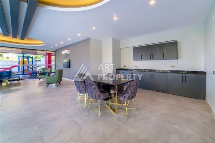 Видовая квартира 2+1 с большим балконом, 105 кв.м. Махмутлар, Алания - Ракурс 8