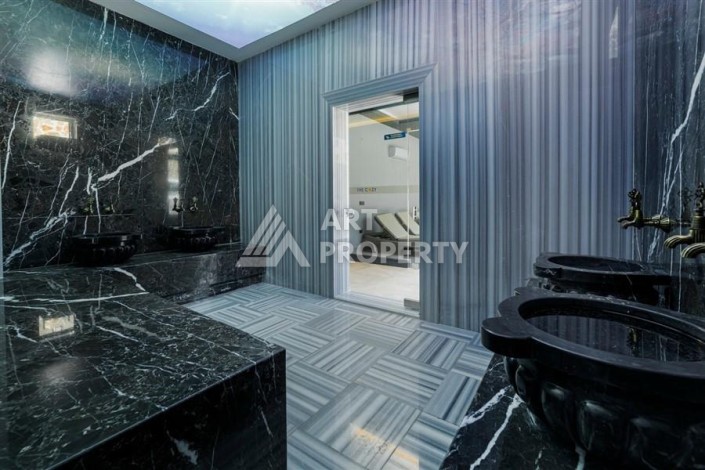 Видовая квартира 2+1 с большим балконом, 105 кв.м. Махмутлар, Алания - Ракурс 16