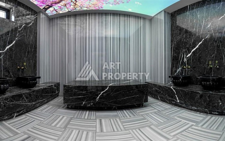 Видовая квартира 2+1 с большим балконом, 105 кв.м. Махмутлар, Алания - Ракурс 17