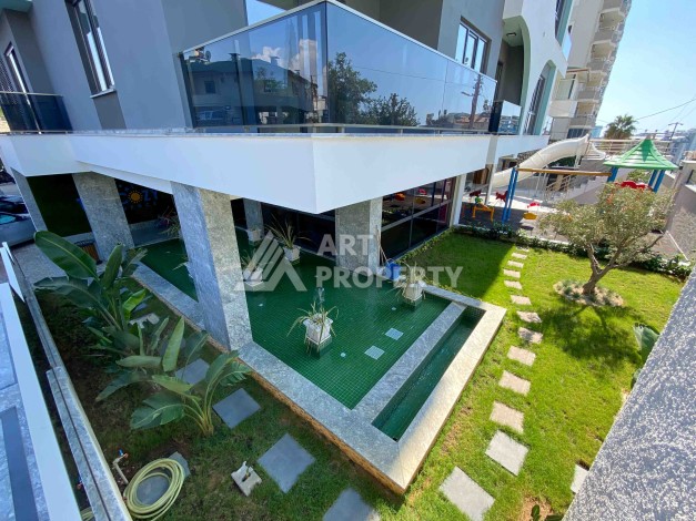 Видовая квартира 2+1 с большим балконом, 105 кв.м. Махмутлар, Алания - Ракурс 25