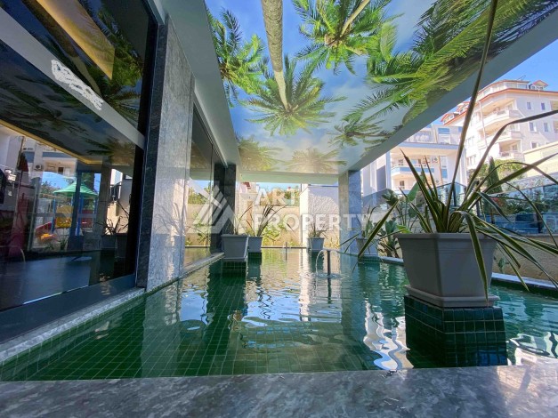 Видовая квартира 2+1 с большим балконом, 105 кв.м. Махмутлар, Алания - Ракурс 26