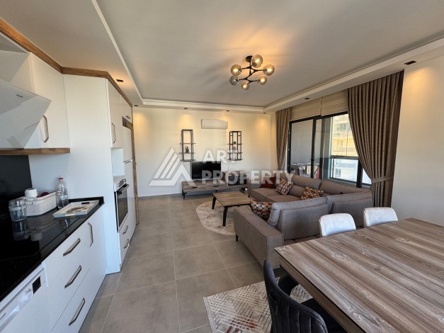 Видовая квартира 2+1 с большим балконом, 105 кв.м. Махмутлар, Алания - Ракурс 33