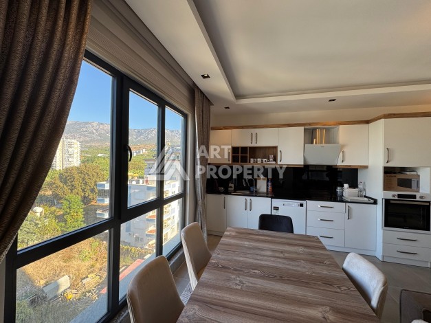 Видовая квартира 2+1 с большим балконом, 105 кв.м. Махмутлар, Алания - Ракурс 36