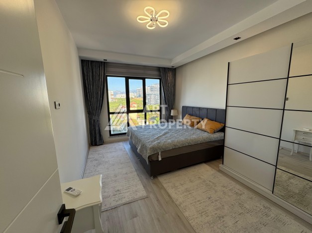 Видовая квартира 2+1 с большим балконом, 105 кв.м. Махмутлар, Алания - Ракурс 41