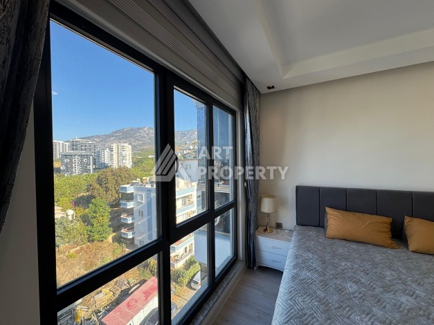 Видовая квартира 2+1 с большим балконом, 105 кв.м. Махмутлар, Алания - Ракурс 42