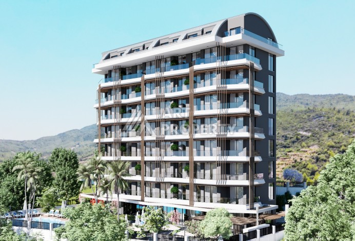 Живи сейчас, плати потом! Квартиры 1+1, 2+1 и дуплексы в новом ЖК. Демирташ, Алания - Ракурс 2