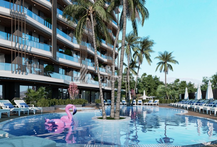 Живи сейчас, плати потом! Квартиры 1+1, 2+1 и дуплексы в новом ЖК. Демирташ, Алания - Ракурс 3