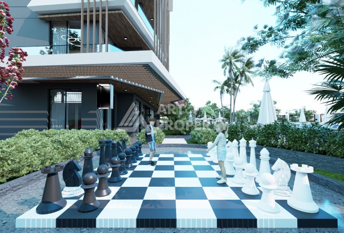 Живи сейчас, плати потом! Квартиры 1+1, 2+1 и дуплексы в новом ЖК. Демирташ, Алания - Ракурс 4