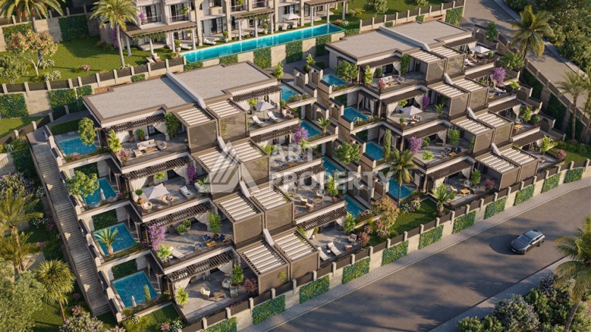 Новый элитный комплекс в районе Каргыджак - Ракурс 17