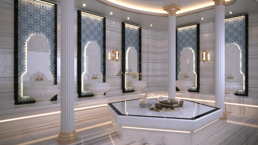 Новый комплекс на этапе строительства в Авсалларе. Элитное предложение по привлекательной цене! 60-165 м2 - Ракурс 38