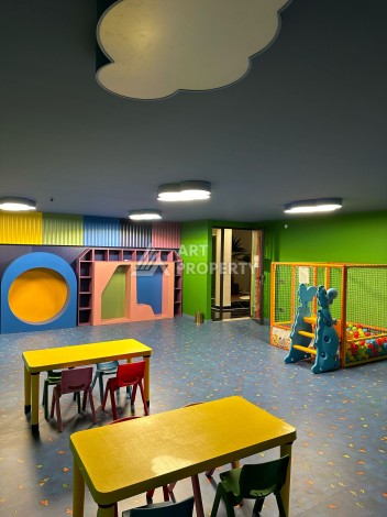 Квартира 1+1 в элитном ЖК с собственным пляжем в центре Алании, 50 кв.м. - Ракурс 17