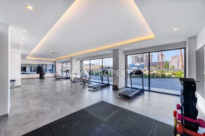 Две квартиры 2+1 в престижной новой резиденции в Авсалларе, 101 кв.м. - Ракурс 7