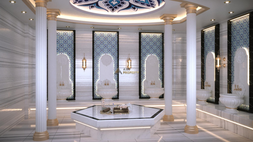 Новый комплекс на этапе строительства в Авсалларе. Элитное предложение по привлекательной цене! 60-165 м2 - Ракурс 39