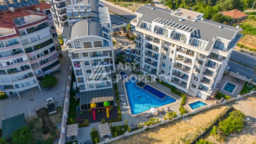 Квартира 1+1 в рассрочку на 40 месяцев. Оба, Алания - Ракурс 28